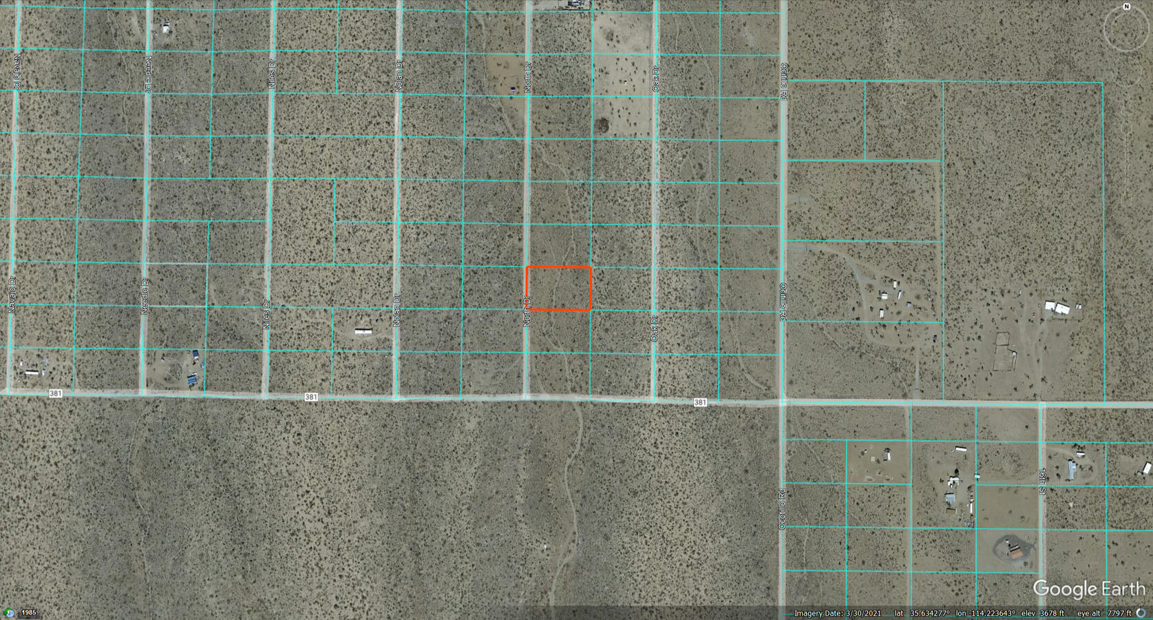 Mohave 1.07 Acres, 328-03-482 Wash - 0 North Dr, Dolan Springs, AZ 86441